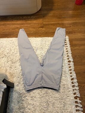 Birddogs Slim Stretch Khakis in Gray Mist